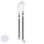 Whirlpool Drain Hose W11084165. Fixed Price $83.82.