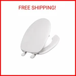 Centoco 220-001 Round Plastic Toilet Seat, Open Front With Cover, Heavy Duty Hin. Fixed Price $56.44.