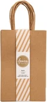 American Crafts Fancy That Small Gift Bags 5.25"X8.25" 6/PKG-KRAFT 3 Pack. Fixed Price $20.48.
