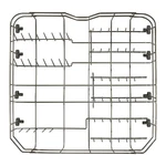 Frigidaire 5304518472 Dishwasher Rack Assembly 5304484730. Fixed Price $155.10.