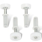 Harrier Hardware Spring-loaded Bi-fold Closet Door Top Roller Guide Wheels, 7.... Fixed Price $11.43.