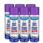 Sprayway Glass Cleaner Lavender Scent Foaming Aerosol Spray, 19OZ, Pack Of 6 .... Fixed Price $34.80.