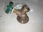 Arrowhead Brass Sillcock 355LF 3/4FIP X Hose Solid Flange Still Faucet. Fixed Price $18.00.