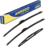 Anrddo Wiper Blades For Jeep Wrangler Jl 2018 2023 Set 16"+16"+12". Fixed Price $35.98.