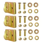 Aya Gear 3PC 5/16" Bolt On Grab Hook Mount With Backer Plate Grade 70. Fixed Price $37.79.