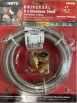 Watts Universal Dishwasher Connector Kit 366936 Stainless Steel 5' New Thanks!. Fixed Price $9.99.