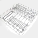 524665 Base Rack Kit For Fisher & Paykel Dishwasher, Silver, 20"X18"X4". Fixed Price $214.97.