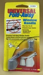 New Prime-line H-3959 Universal Fold-away Window Handle Aluminum Finish Fit. Fixed Price $11.00.