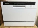 Farberware Professional Compact Portable Countertop Dishwasher White FCD06ABBWHA. Fixed Price $389.99.