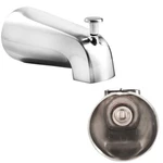 Sento Silver Universal Bathroom Tub Spout With Diverter, Heavy Duty Durable M.... Fixed Price $25.39.