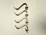 Electrolux Dishwasher : Upper Dishrack Tine Row Curved Clip (154528804) (P2533). Fixed Price $20.00.