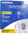 Eastman Ez-flo 61255 4-PRONG Electric Dryer Cord 30 Amp Wire 6' 250V New. Fixed Price $22.99.