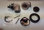 Dishwasher 1335 Pvc-c Waste And Overflow Kit Chrom Plated Fitting. Fixed Price $13.95.