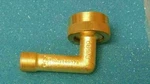 Dishwasher Elbow 3/8" Comp. X 3/4" Garden Hose Mainline MLHES612. Fixed Price $9.85.