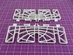 154436101 - Kenmore Dishwasher Cup Shelf White (9 1/2" X 7/8"), (set Of 2). Fixed Price $12.99.