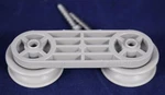 Whirlpool Grey Tub Wheel Asm. & 2 Screws WP8575897, 8533836, W1081743. Fixed Price $7.52.