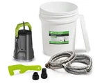 Fluentpower Tankless Water Heater Descaling Flush Kit, Includes 1/2HP Green. Fixed Price $131.54.