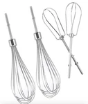 Kitchen-aid Compatible Hand Mixer Attachments 4 Piece Pro Whisk & Beater Set. Fixed Price $10.00.
