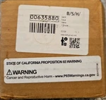 00635880 Bosch Valve Gas Range Open Box. Fixed Price $59.89.