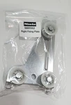 Preowned. Miele Dishwasher Top Rack Fixed Plate With Wheels Right # 5889362. Fixed Price $25.00.