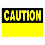 Hillman 842066 Caution Blank Sign (10" X 14"), Pack, Yellow. Fixed Price $21.27.