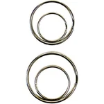 Hy-ko Prod Co KC228 4PK Split Key Rings. Fixed Price $22.80.