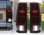 Tail Light Assembly Set Fit S10 Blazer Sonoma 1982-1993 Oem Dark Cherry Red Lens. Fixed Price $94.03.