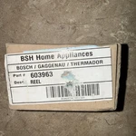 Bosch Thermador Dishwasher Reel 603963. Fixed Price $17.99.