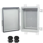 Otdorpatio Junction Box, Hinged Cover Stainless Steel Latch IP67 Waterproof A.... Fixed Price $31.67.