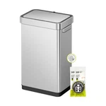 Eko Deluxe Mirage-t 50L Touchless Motion Sensor Trash Can. Fixed Price $154.99.
