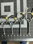 4-PACK Lot National Hardware Eye Bolt Hitching Ring 3/8 X 5-1/8" N220-632 624. Fixed Price $17.44.