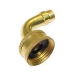 Plumb Pak PP84RB Rubbed Brass Elbow 3/8 In. Compression X 3/4 Hose. Fixed Price $12.24.