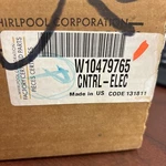Whirlpool Control Board W10479765**. Fixed Price $39.90.