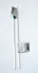 Lot Of National Hardware Steel Keystock 3/16" X 12" Zinc Plated N180-166. Fixed Price $5.49.