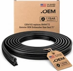 Upgraded 12054183 Replaces 00494772 Genuine Oem Dishwasher Door Seal (71" Length. Fixed Price $43.50.