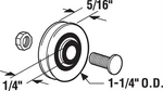Prime-line 1324 Plastic Roller Assembly 1-1/4 Dia. X 5/16 In. For Patio Doors. Fixed Price $10.83.