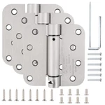 Automatic Door Closer 4" Self Closing Hinges Spring Loaded 3 Pack. Fixed Price $41.31.
