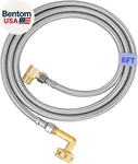 Dishwasher Installation Kit, Braided Stainless Steel Connector, 6 Ft. Fixed Price $24.48.