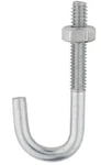 National Mfg. N232-884 1/4" 2-5/16" Zinc Plated Steel J Bolt With Hex Nut. Fixed Price $159.78.