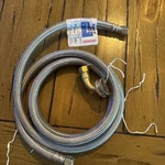 PLUMBSHOP72" Stainless Steel Dishwasher Supply Line, 3/8" X Comp, W/ Elbows. Fixed Price $16.00.