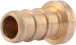 3/8 Inch Crimp Plug, Brass Plumbing Fitting, Pex Pipe, Pe-rt, UC512LFA. Fixed Price $10.99.