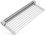 Surpahs Roll-up Dish Drying Rack, Warm Gray, 17.5" X 13.1",. Fixed Price $47.23.