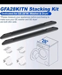 Ge In. Washer/dryer Stack Bracket GFA28KITN - New. Fixed Price $33.99.