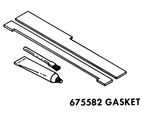 Whirlpool 675582 Dishwasher Bottom Door Seal Kit 300452 569430 675510 679540 .... Fixed Price $68.76.