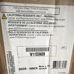 Whirlpool Kitchenaid Oem W11559689 Dishwasher Door Inner Stainless Steel. Fixed Price $100.00.