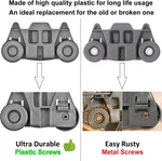 4-PACK W10195416 Dishwasher Wheels Replacement For Kitchen-aid Whirlpool Maytag. Fixed Price $40.53.