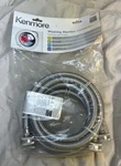 Kenmore Washing Machine Connectors 3/4 Hose Thread 60 Braided Stainless Steel. Fixed Price $11.00.