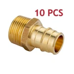 Efield 10 Pcs Pex 3/4"X3/4" Male Npt Adapter Expansion Brass FITTINGS,F1960. Fixed Price $35.99.