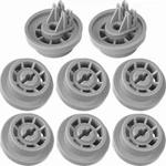 8-PACK Samsung Dishwasher Bottom Rack Wheel Rollers Replacement Parts. Fixed Price $19.95.