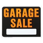 Hy-ko 15X19 Heavy Gauge Plastic Sign, Garage Sale SP-110 Pack Of. Fixed Price $15.69.